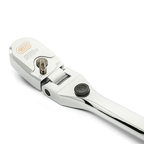 Image of GEARWRENCH 1 /2 inch Drive 120XP Locking Flex Head Ratchet with Cushion Grip - 81375
