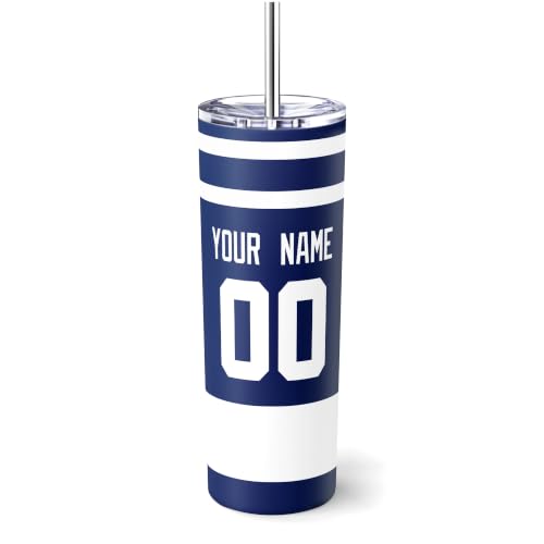 Image of ANTKING Toronto Tumbler 20oz Travel Mug Custom Name Number Gifts | Stainless Steel Insulated Coffee Cup for Men Women