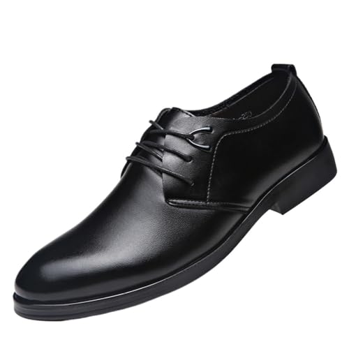 Modern Business Shoes Men's Lace-up Comfortable Dress for Quick Wear