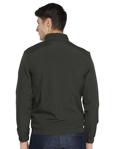 Image of Qube by Fort Collins Men's Windcheater, Lightweight, Windproof Polyester Standard Length Jacket for Year-Round Casual & Daily Use