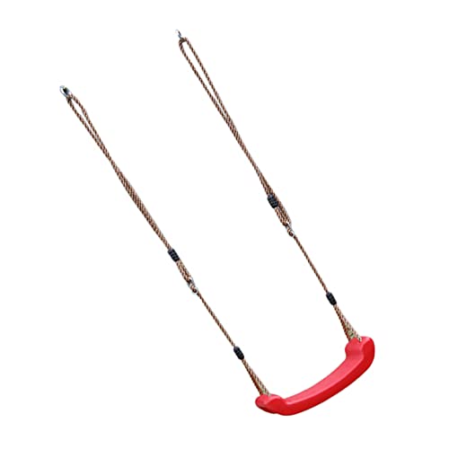 Abaodam 1set String Children' Backyard Tree Swing Funny Swing for Gym Ring Toy for Toys Outdoor Hammock Toys Chic Rocking Chair Plastic Individual, 43X17cm