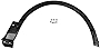 PartsFlow Front Left Fender Flare Wheel Molding For 2016 2017 2018 2019 Ford Explorer Police Interceptor Utility FO1290130