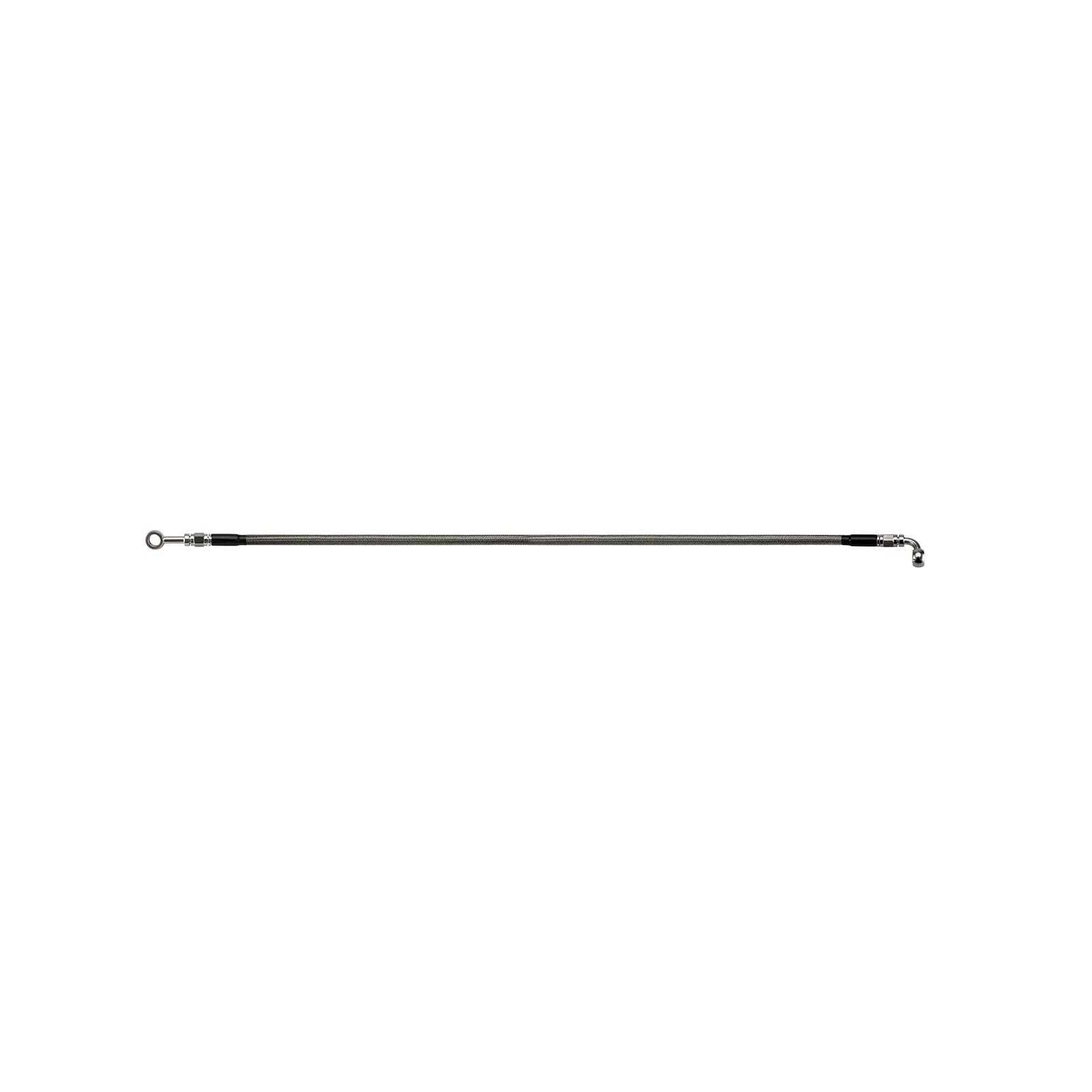 Zestaw naprawczy linek hamulcowych Do akcesoriów kierownica motocyklowa 12-14" + zestaw kabli 6" 48" bez ABS przedni przewód hamulcowy(16-18 inch Black)