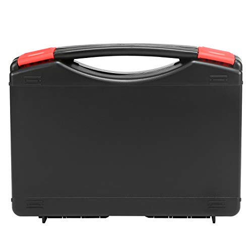 DECDEAL Caixa de ferramentas para kit de ferramentas portátil Caixa de ferramentas de hardware Caixa