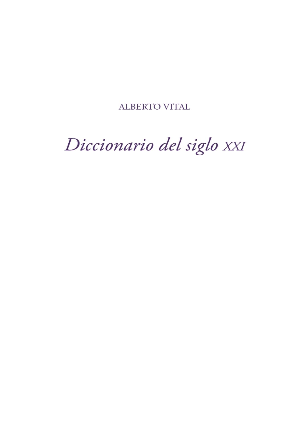 Diccionario del Siglo XXI