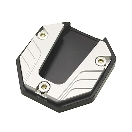 Image of Scootor Motorcycle Bike Aluminum Alloy Parking Kickstand Pad Plate Base Bike Side Stand Grip Support Foot Pad Base transom support plate for outboard motor universal scooter motorcycle bikes foot