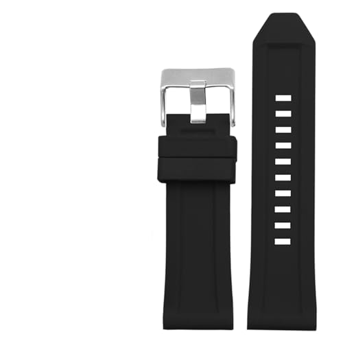 Run Ken fB[[ƌ݊̂VR[SuXbgvoh24mm 26mm 28mm DZ4496 DZ4427 DZ4487 DZ4323 DZ4318 DZ4305Y̓Xgbv܂(Black silver buckle,