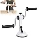 Arm Trainer für Physiotherapie, Mini Exercise Bike mit einstellbarem Widerstand, tragbarer Rehabilitationstrainer für Senioren, Trainer für Armmuskulatur und Schulter, Armkurbel Trainingsgerät