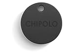 Chipolo 2nd Gen 110088 Bluetooth Key Phone Car Luggage Wallet Item Finder & Selfie Remote, Jet Black