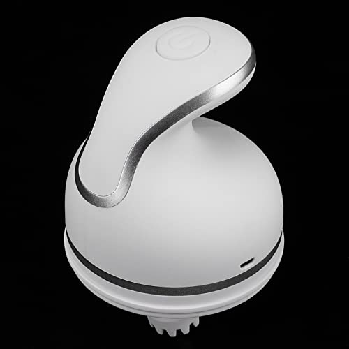 Tnfeeon Massageador de cabeça de animal de estimação, massageador automático portátil USB recarregáv