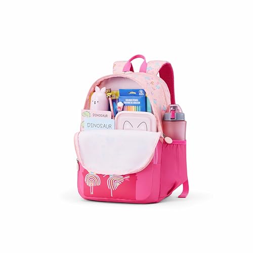 Image of American Tourister Lush | 26 Ltrs | 2 Compartments | Bottle Pocket | Ergonomic Padded Back Panel & Shoulder Straps | Kids Backpack | 1 Year International Warranty | Princess Pink