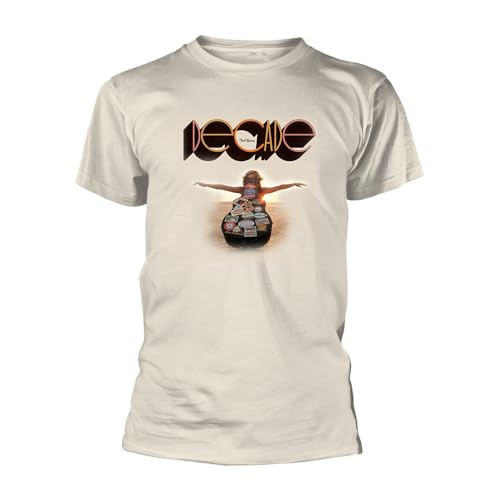 Neil Young T-shirt « Decade » (Vintage Wash Natural) - Beige - Small