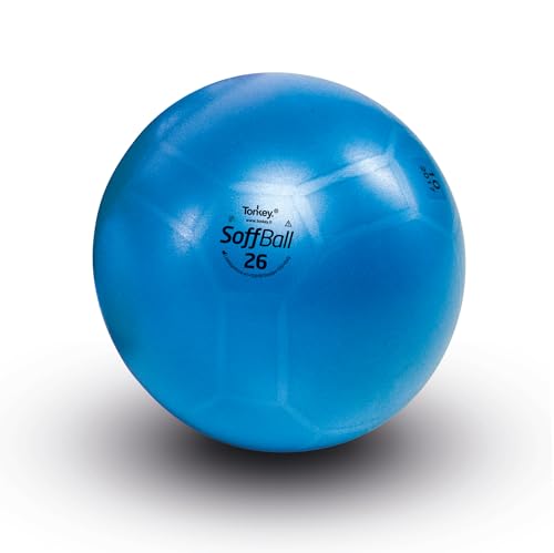 TONKEY ACTIVE LIFE - Palla Pilates [15-22-26-30-40 cm] SoffBall Maxafe - Fitball per Yoga, Fitness, Pilates, Fisioterapia e Riabilitazione - Accessori e Attrezzi per Allenamento a Casa e in Palestra