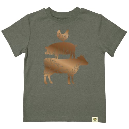 T-shirt John Deere bébé col souple anti-irritation pour peaux sensibles 12M