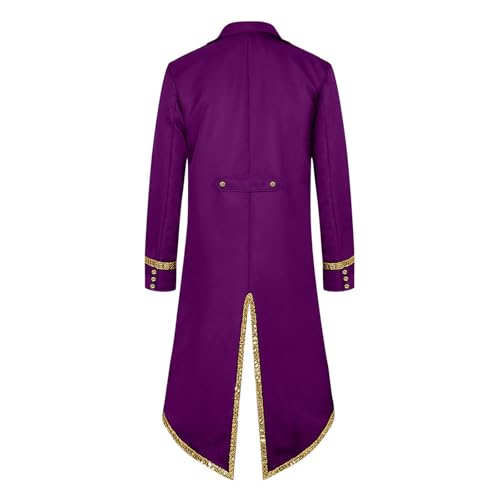 Cambkatl Men's Vintage Gothic Medieval Steampunk Tuxedo Long Tailcoat Jacket Embroidery Victorian Prince Uniform Frock Coat4