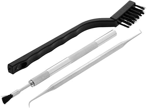 Image of DIY Crafts Professional Airbrush and Spray Gun Cleaning Kit, Complete Set, Picks, Clean Bottle, For Devilbiss, Sata, Iwata, Master, Badger, Paasche Spray Equipment Top Con