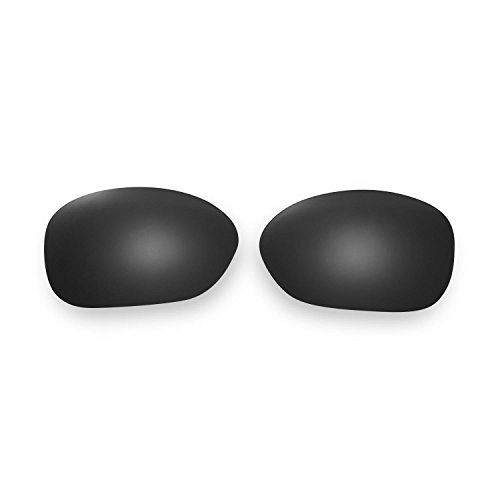 Walleva Replacement Lenses For Oakley Pulse- Multiple Options (Black - Polarized) #TOP2