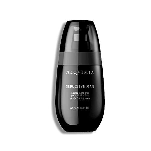 Aceite Corporal Seductive Men ALQVIMIA Hidratante Antiestrés Masculino de 50 ml