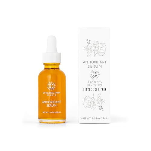 Little Seed Farm - Antioxidant Serum - Antioxidant Facial Serum for Dry & Aging Skin &ndash; Nourishing...