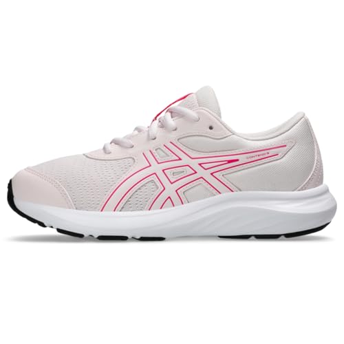 ASICS Kid's Contend 9 Grade School Running Shoes, 4, Pale Pink/White