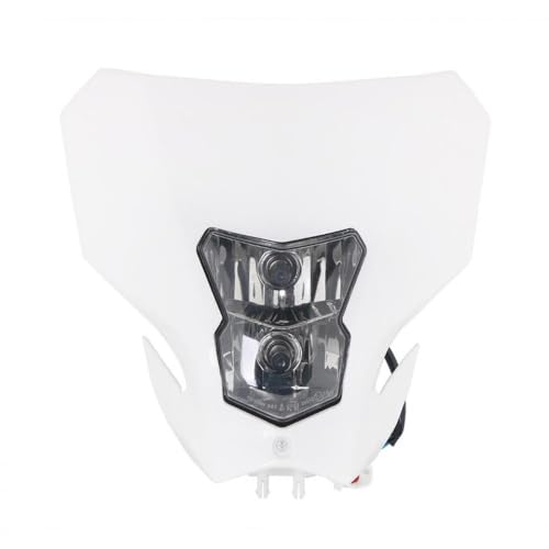 Lampe Compatible avec Le Phare de Moto CRF450L CRF450R Poly CRF450L Poly 2019-2020(White)