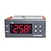 Inkbird ITC-1000 Termostato Digital Calefacción y Refrigeración con Sonda 220v, LCD Display y 2 Relés Control de Temperatura para Fabricación de cerveza, Reptiles incubadora, Acuarios marino