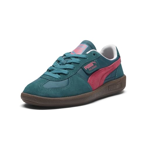 PUMA Puma Women's Palermo Play Paris Cold Green/Tart Cherry/Puma White 6.5 Medium