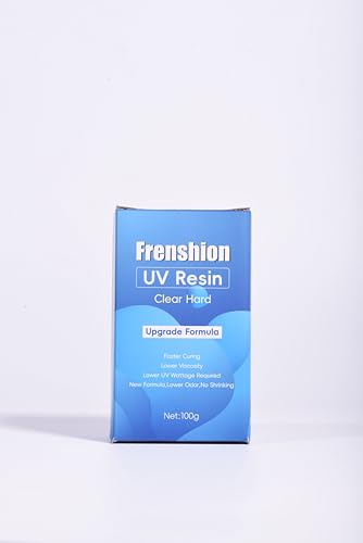 100G UV Resin,Upgrade Formula Crystal Clear UV Resin Solar Cure Sunlight Activated Hard UV Resin Kit for Jewelry Earrings Necklace Bracelet Making - Image 2