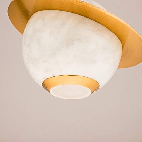 Lustre moderne marbre et suspension haut de gamme restaurant bar