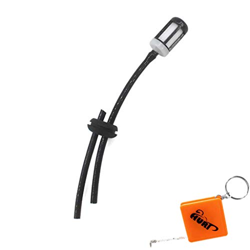 HURI Replace 41403587702 Fuel Line Fuel Filter For Stihl FS38 FS45 FS46 FS55 KM55 HL45 FS45L FS45C FS46C KM55C KM55R KM55RC String Trimmer Weed Eater