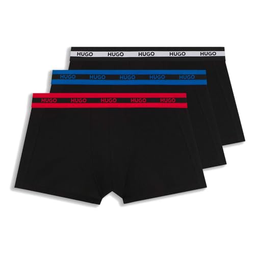 Hugo Trunk Triplet Planet pack de 3 boxers homme en coton confort