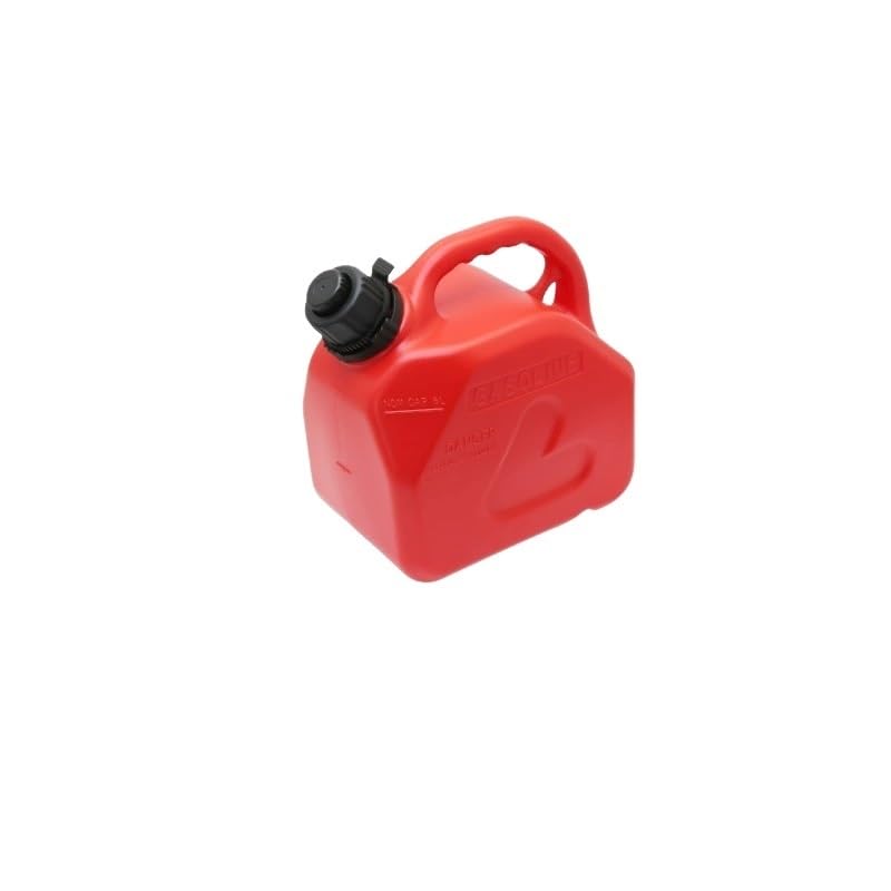 Bidón Gasolina 5L - Apagado automático, antiderrames, boquilla push pour