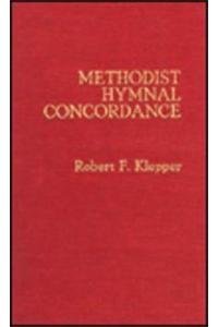 Paperback Methodist Hymnal Concordance Book