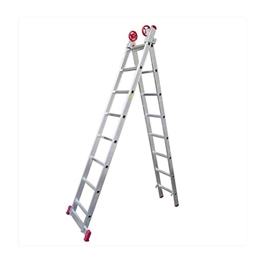 Escada Extensiva de Alumínio 8 X 2 Degraus 2,41/3,88M ESC0617