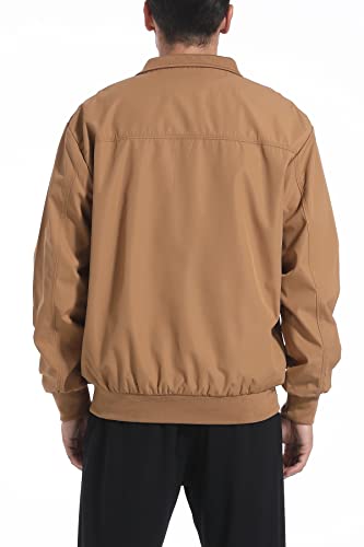 Men's Casual Shell Jacket Windbreaker Coat