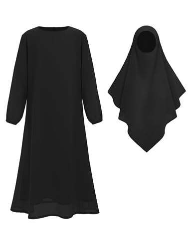 Amazon.com: IKADEX Muslim Dress for Girls Islamic Prayer Abaya