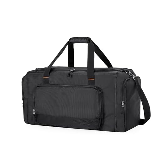 DSLEAF Sneaker Bag for Travel, Shoe Duffel Bag with 3 Adjustable Dividers & Shoulder Strap for Shoes, Clothing and Laptop