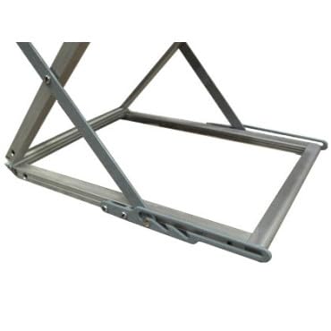 Porta folletos de aluminio 6 bandejas acrílicas Z ❘ porta catálogos- A5(21x15cm)