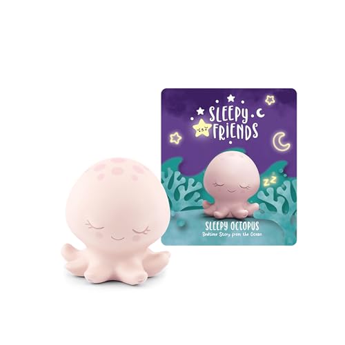 Image of Tonies Sleepy Friends: Bedtime Story from The Ocean Audio Toy Figurine Featuring Sleepy Octopus