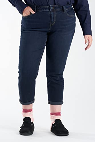 SLINK Jeans Mid Rise Easy Fit Boyfriend - Denim - Plus Size3