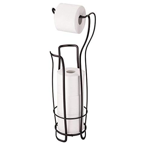 iDesign Axis Klopapierhalter mit Ersatzrollenhalter Cover