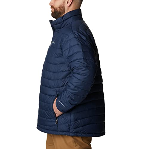 Columbia Uomo Piumino, Poliestere, Collegiate