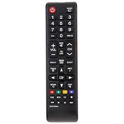 AA59-00666A AA59-00821A Replacement Remote fit for Samsung 2012 LED Plasma TV E533 EH6003 EH6002 EH6001 PN64E533 PN64E533D2FXZA UN60EH6003 UN60EH6003FXZA UN60EH6002 UN60EH6002FXZA UN55EH6001