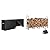 VIVOHOME 8ft Waterproof Log Rack Cover, Heavy Duty 600D Oxford Outdoor Firewood Storage Cover with VIVOHOME 8ft Firewood Rack Outdoor, Heavy Duty Adjustable Log Holder
