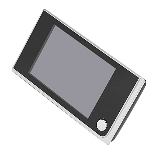Visor digital para puerta con pantalla LCD de 3.5 pulgadas, lente gran angular de 120 grados, instalación sin taladro, bajo consumo y alta resolución para monitoreo de seguridad 24 horas miniatura 4