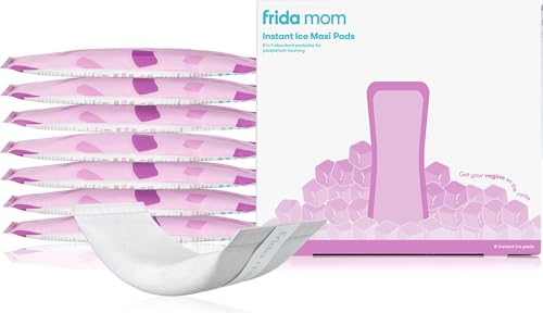 Image of Frida Mom 2-in-1 Postpartum Pads, Perineal Ice Maxi Pads & Maternity Pad | Absorbent Instant Cold Therapy Packs and Maternity Pad Combined, Postpartum Care for New Moms