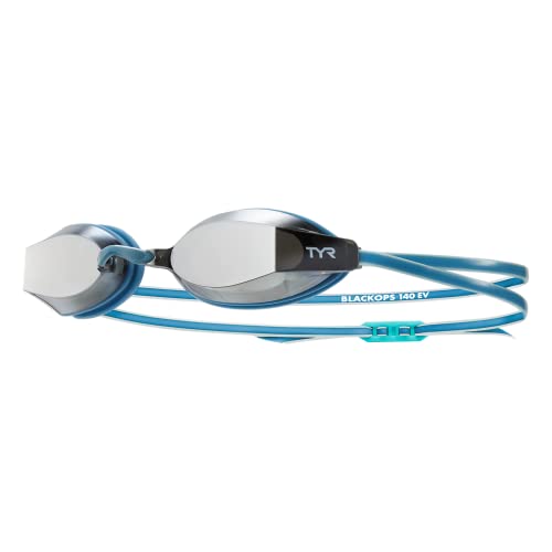 Image of TYR Womens Black Ops 140 EV Goggles - Competition Swim Goggles | Contoured Low-Profile Fit | 140 Peripheral Vision | Durafit Silicone Gaskets | Anti-Fog | 4 Nosebridges | UVA /UVB