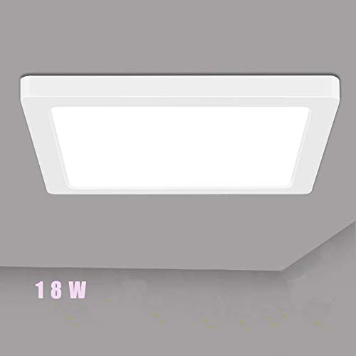 Preisvergleich Produktbild LED Deckenlampe - AVANLO 18w Deckenleuchte LED Küchenlampe 1750lm Ø22cm, Wohnzimmerlampe Badezimmer Lampe, Deckenlampe für Büro, Ultra Dünn 1.5cm, 4000k