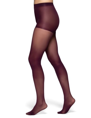 Image of HUE Women's Sheer Control Top Tights Supersoft Lightweight Pantyhose