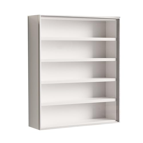 Vitrina blanca de 37 niveles con puertas para...